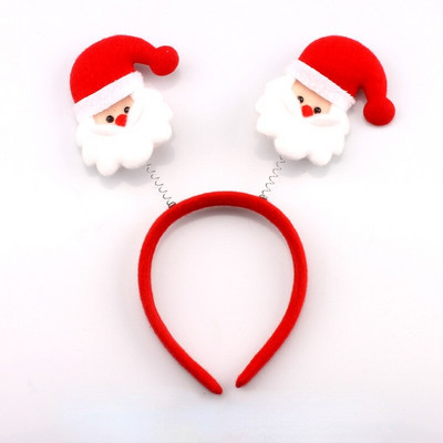 2022. Nova godina Božićna traka za glavu Snjegović LED svjetlo Traka za glavu Traka za kosu Božićni ukrasi Noel Navidad 2021. Dodaci za kosu