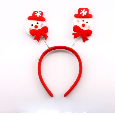 2022. Nova godina Božićna traka za glavu Snjegović LED svjetlo Traka za glavu Traka za kosu Božićni ukrasi Noel Navidad 2021. Dodaci za kosu