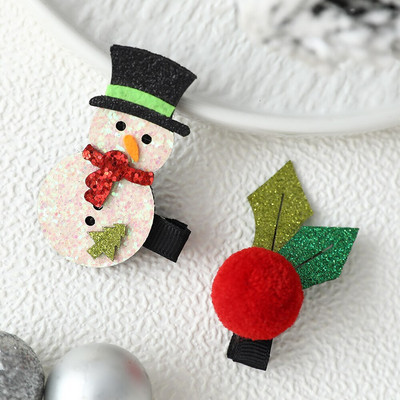 1/2 τμχ Χαριτωμένα φουρκέτα για αυτιά από ελάφι Χριστουγεννιάτικες βαρέτες για τα μαλλιά Διακοσμημένα όμορφα κλιπ ελαφιού Κλιπ μαλλιών Αξεσουάρ μαλλιών Δώρο για κορίτσια