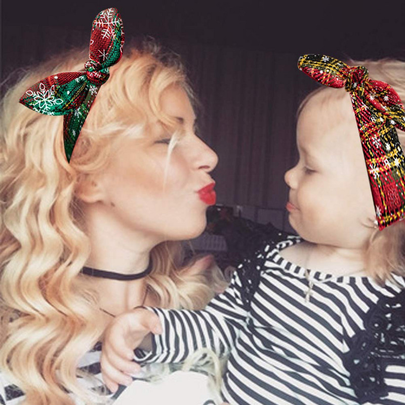 Božićni ukrasi 2022. Snježna rešetka Traka za glavu Božićni vijenac Božićni novogodišnji dar za djevojčice Ukrasi Navidad Decor