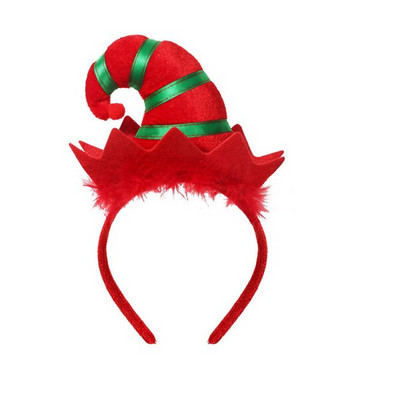 Ενήλικες Παιδιά που αναβοσβήνουν Πράσινο Δέντρο Κεφαλόδεσμο LED Light Up Star Snowflake Hair Band Δώρο Πρωτοχρονιάτικο Χριστουγεννιάτικο Navidad Διακόσμηση 2023