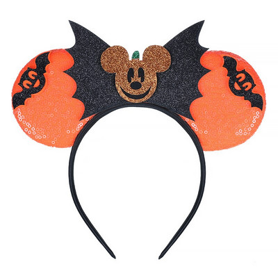 Bentite cu urechi de șoricel Bentita de Crăciun pentru fete, cu paiete, pentru copii, pentru Halloween, pentru cap, accesorii pentru păr, Cadouri pentru petrecere, cosplay