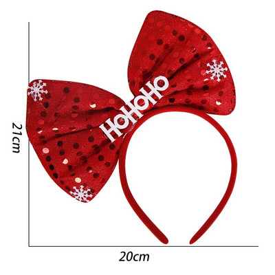 Božićna traka za glavu Djed Božićnjak Elk Božićni snjegović Pokrivalo za kosu Obruč za kosu Djeca Odrasli favoriziraju božićne ukrase za dom 2023. Navidad