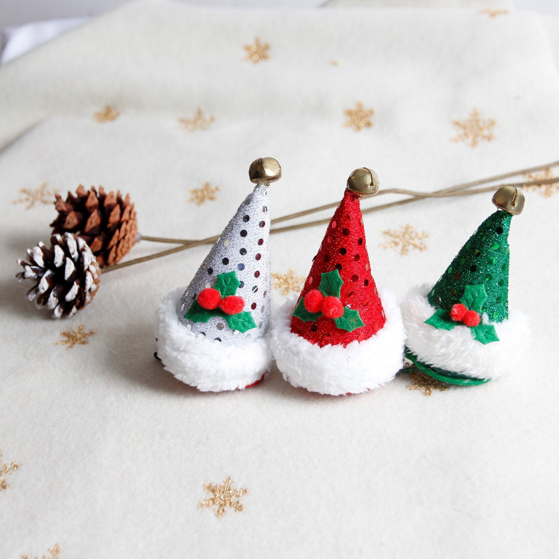 Decoratiuni de Craciun 2022 navidad Crăciun Fericit ac de păr Accesorii de păr fete pălărie de Crăciun pungi cadou 2022 Cadou de Revelion