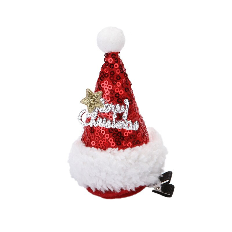 Decoratiuni de Craciun 2022 navidad Crăciun Fericit ac de păr Accesorii de păr fete pălărie de Crăciun pungi cadou 2022 Cadou de Revelion