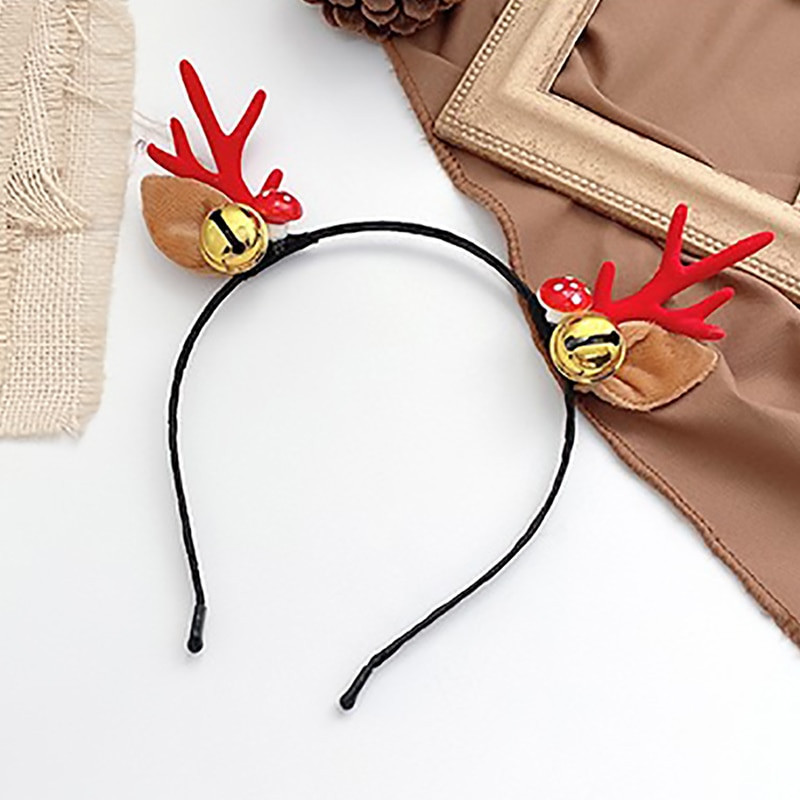 1PC Party Traka za glavu Elk Mačje uho Dodaci za kosu Jelenji rog Božićni rekviziti za fotografije Djeca Odrasli Novogodišnji dekor