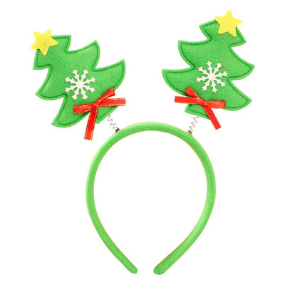 Χριστουγεννιάτικες κορδέλες για τα μαλλιά Santa Tree Elk Χριστουγεννιάτικα Διακοσμητικά κεφαλής 2022 Πρωτοχρονιάτικο χριστουγεννιάτικο πάρτι Navidad Παιδική διακόσμηση Δώρο