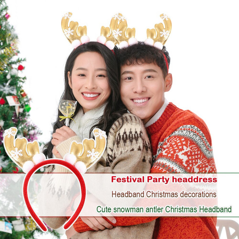 Χριστουγεννιάτικες κορδέλες για τα μαλλιά Santa Tree Elk Χριστουγεννιάτικα Διακοσμητικά κεφαλής 2022 Πρωτοχρονιάτικο χριστουγεννιάτικο πάρτι Navidad Παιδική διακόσμηση Δώρο