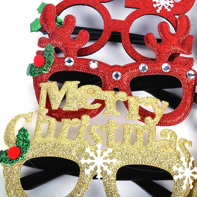 Božićne naočale traka za glavu Božićno drvce Sob Božićni ukrasi za zabavu 2022. Božićni dječji darovi Navidad Nova godina 2023. Rekviziti za fotografije