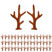 Χριστουγεννιάτικο κλιπ τάρανδος 100 τμχ.