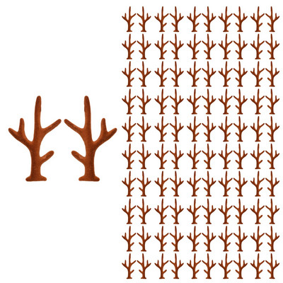 Χριστουγεννιάτικο κλιπ τάρανδος 100 τμχ.