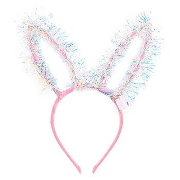 Χριστουγεννιάτικο κεφαλόδεσμο Hairband Deer Luminous Hair Band Rabbit Ears Headband Head Hoop Headwear Xmas Navidad Party Kids Favor