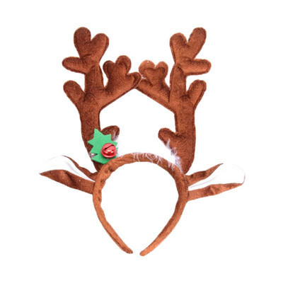 Bandă pentru cap Ren Crăciun Antler Antlers Căprior Păr pentru copii Costum Cerc Piese pentru cap Urechi Bentite pentru femeie Accesorii pentru cap