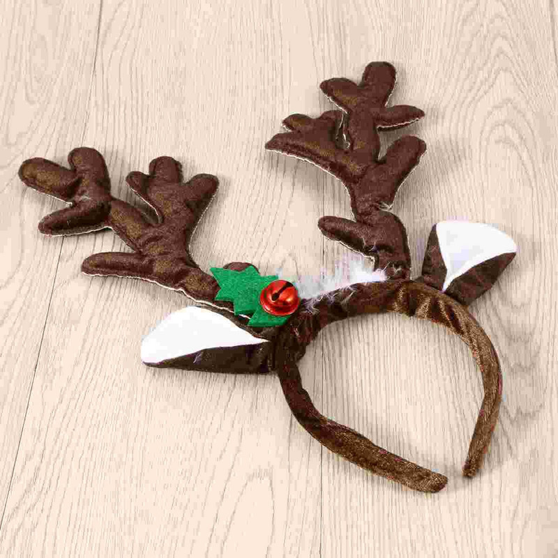 Bandă pentru cap Ren Crăciun Antler Antlers Căprior Păr pentru copii Costum Cerc Piese pentru cap Urechi Bentite pentru femeie Accesorii pentru cap