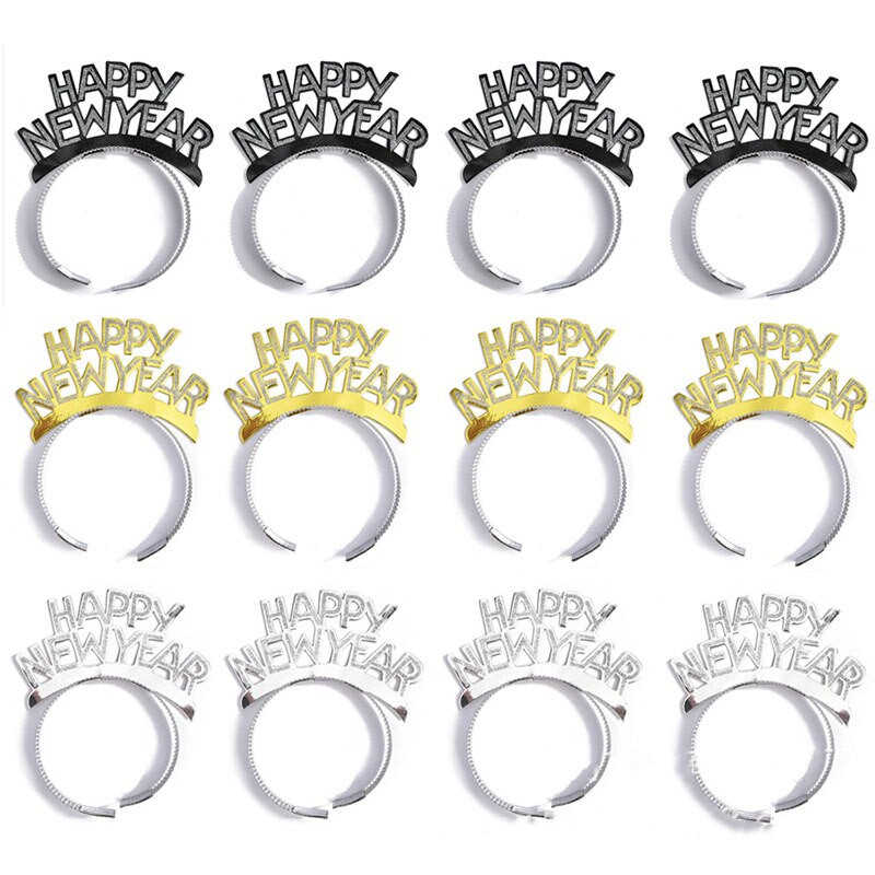 2023 Фолио Честита Нова Година Ленти за глава Модни ленти за парти Коледни аксесоари за коса Ленти за глава Коледни орнаменти Navidad