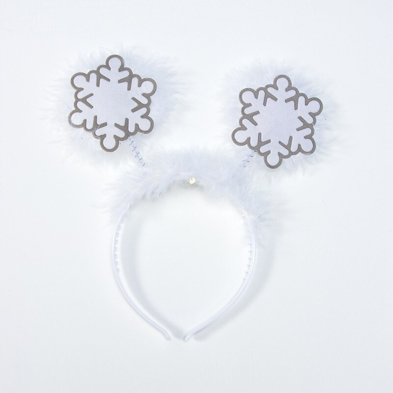 Svjetlucava traka za kosu u obliku božićnog drvca Držač za kosu za pranje lica Božićni ukrasi Kostimi Traka za glavu Novogodišnji dječji darovi Navidad