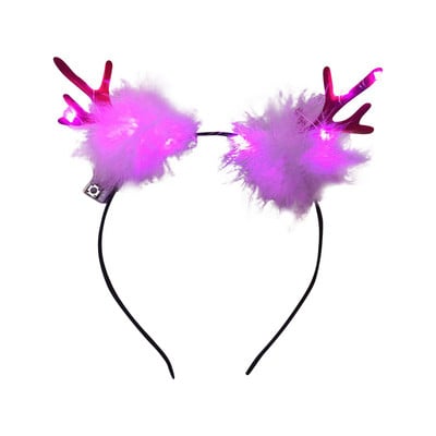Božićna traka za glavu Traka za kosu Jelen svjetleća traka za kosu Christmas Tree Traka za glavu Obruč Pokrivalo za glavu Xmas Navidad Party Gif za djecu