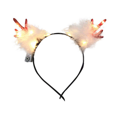 Božićna traka za glavu Traka za kosu Jelen svjetleća traka za kosu Christmas Tree Traka za glavu Obruč Pokrivalo za glavu Xmas Navidad Party Gif za djecu