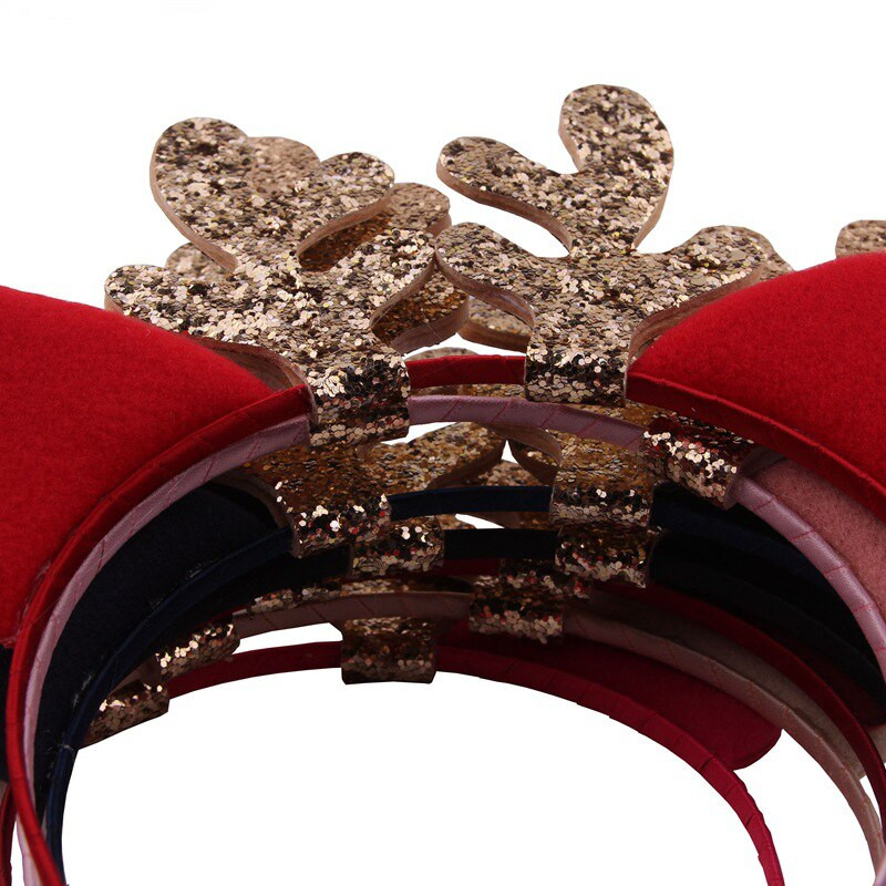 Sretna Nova godina, Božić, mačje uši, rogovi, traka za glavu, dodaci za kosu za djecu, odrasle, božićna zabava, traka za kosu, kopča, pokrivalo za glavu