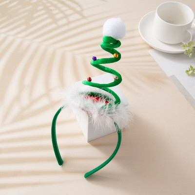 1 tk jõulupeapaelad peomänguasjad lumehelves päkapikk jalakübarad, kostüümid põhjapõdra jõuluvana peakatted festivalipuhkuseks