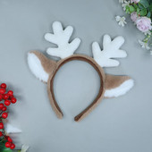 Lovely Deer Horn Χριστουγεννιάτικο κεφαλόδεσμο Άνετο διακοσμητικό Χριστουγεννιάτικο στεφάνι