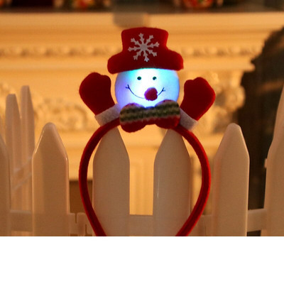 Jõuluvana LED-peapael Jõuluvana Põhjapõdra Lumememme Karu Peapael Uusaasta Jõulukaunistused Jõuluvana Peapael Uusaasta