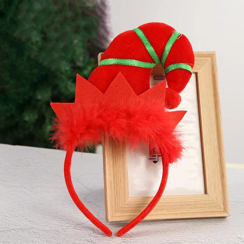 Ζώνες κεφαλής LED που αναβοσβήνουν Holiday Light Up Κοστούμια Elf Hair Bands για μπομπονιέρα για πάρτι Πρωτοχρονιά Χριστουγεννιάτικη διακόσμηση Navidad 2023