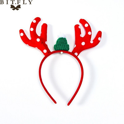 1 tk Jõulupeapael Juuksepael Sarved lumehelves Jõulupuu peapael Pearõngas Peakatted Jõulukingitus jõulupeole lastele