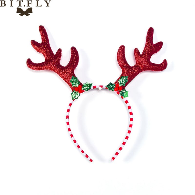 1 tk Jõulupeapael Juuksepael Sarved lumehelves Jõulupuu peapael Pearõngas Peakatted Jõulukingitus jõulupeole lastele