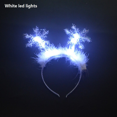 Žene, dijete, svjetleća svjetleća traka za glavu, traka za kosu, drvce, dodaci za blagdansku zabavu, dar, crveno-zelena božićna dekoracija 2023.