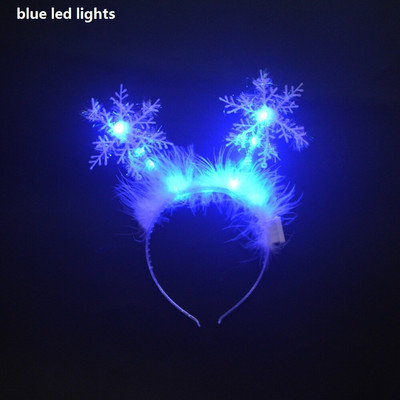 Žene, dijete, svjetleća svjetleća traka za glavu, traka za kosu, drvce, dodaci za blagdansku zabavu, dar, crveno-zelena božićna dekoracija 2023.