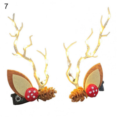 Poklon Preslatki dekor od rogovlja Svjetleća ženska traka za glavu LED obruč za kosu za mladenke Lijepi dodaci za zabavu