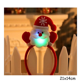 Χριστουγεννιάτικο κεφαλόδεσμο Άγιου Βασίλη Άλκη Χιονάνθρωπος Παιδιά Ενήλικες Καπέλα Στολίδι Χριστουγεννιάτικα στολίδια πάρτι Cosplay καλή χρονιά2021