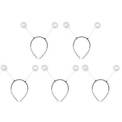 5 τμχ Χαριτωμένο υπέροχο χριστουγεννιάτικο στεφάνι για μαλλιά δημιουργικό αφρό σε σχήμα μπάλας Χριστουγεννιάτικες κορδέλες κεφαλής Διακοσμητικό κάλυμμα κεφαλής