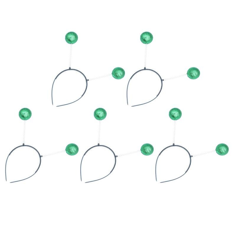 5 τμχ Χαριτωμένο υπέροχο χριστουγεννιάτικο στεφάνι για μαλλιά δημιουργικό αφρό σε σχήμα μπάλας Χριστουγεννιάτικες κορδέλες κεφαλής Διακοσμητικό κάλυμμα κεφαλής