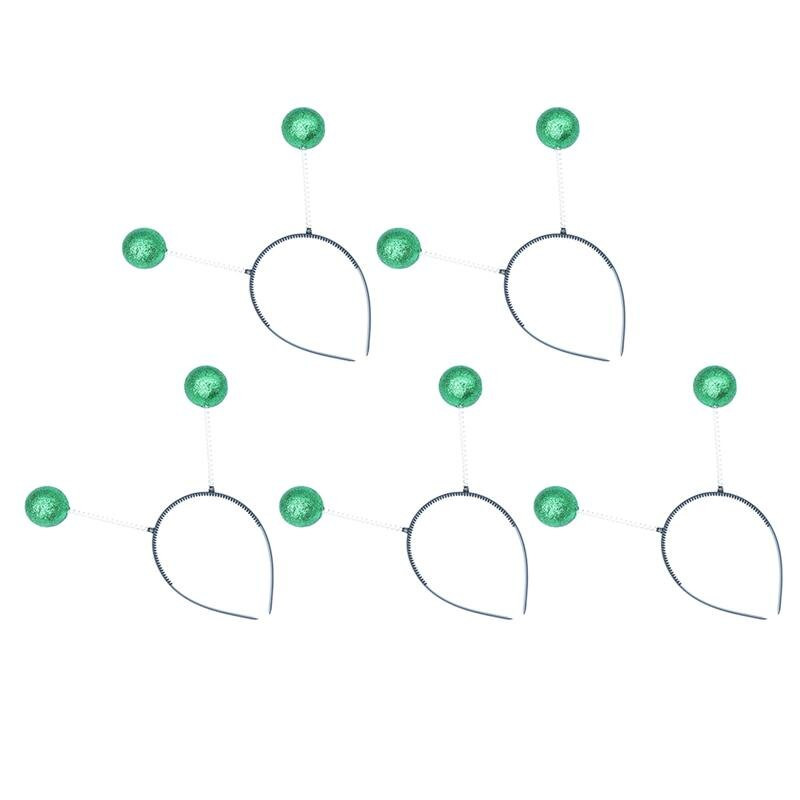 5 τμχ Χαριτωμένο υπέροχο χριστουγεννιάτικο στεφάνι για μαλλιά δημιουργικό αφρό σε σχήμα μπάλας Χριστουγεννιάτικες κορδέλες κεφαλής Διακοσμητικό κάλυμμα κεφαλής