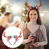 Peapael Sarv Hirve Jõulusarved Põhjapõdrajuuksed Peapaelad Kostüüm Peooks Kõrvad Peakate Sarv Laste Juuksepael Põdra