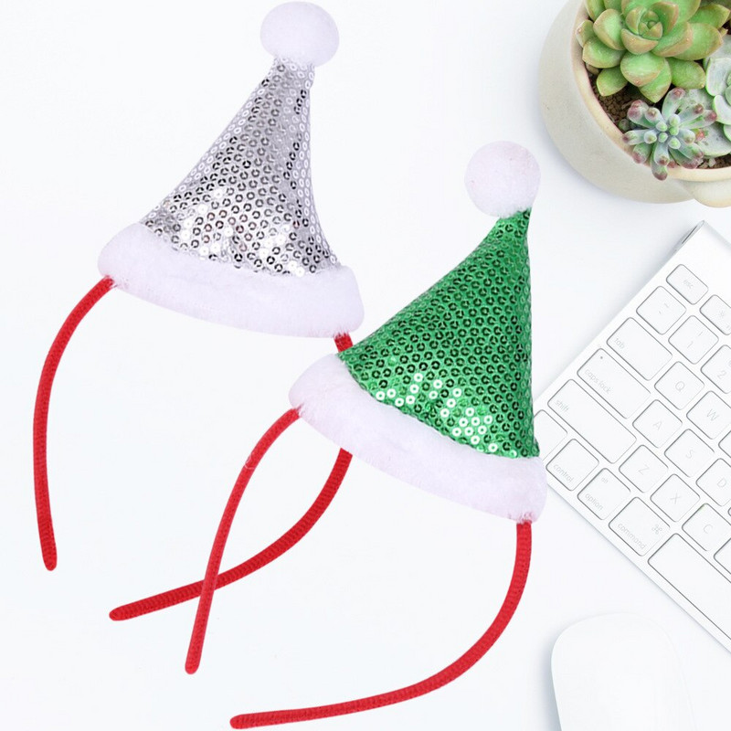 Χριστουγεννιάτικες κορδέλες χριστουγεννιάτικου καπέλο χριστουγεννιάτικο φιόγκο Χριστουγεννιάτικο δέντρο κεφαλόδεσμο διάφορα στυλ για αξεσουάρ για χριστουγεννιάτικο πάρτι