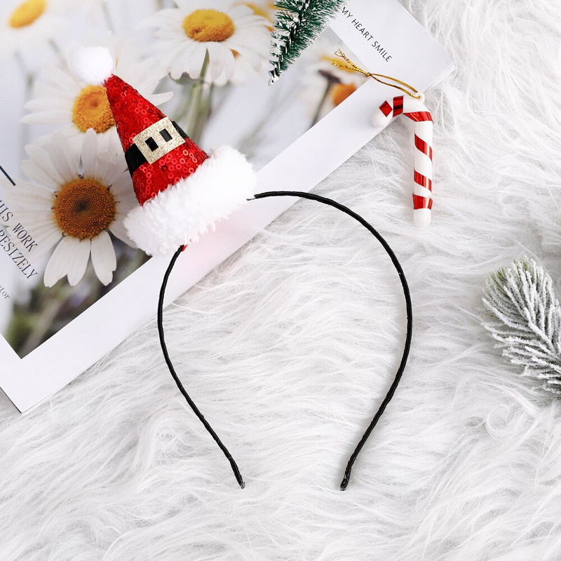 Slatko zeleno božićno drvce Traka za glavu Pokrivala za glavu Božićni darovi za djecu 2023 Sretan Božić Dekoracija za dom Navidad Ukrasi