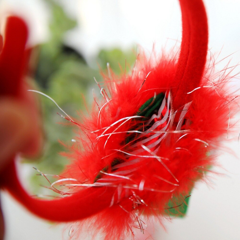 Anul 2019 Anul Nou Cadou de Crăciun Fericit Bentiță Pălărie de clovn Decor de petrecere Bandă de păr Închizătoare pentru cap Cerc pentru cap de Crăciun Decorativ U3