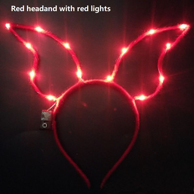 LED svjetleće trake za glavu, pokrivalo za glavu, obruč za kosu, pokrivalo za glavu za novogodišnju zabavu, Božićni ukrasi za 2023. Navidad Poklon