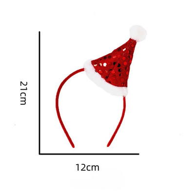 Χριστουγεννιάτικες κορδέλες Santa Tree Elk Headband Παιδικά ενήλικες Χριστουγεννιάτικα στολίδια 2023 Προμήθειες για πάρτι Δώρα Navidad