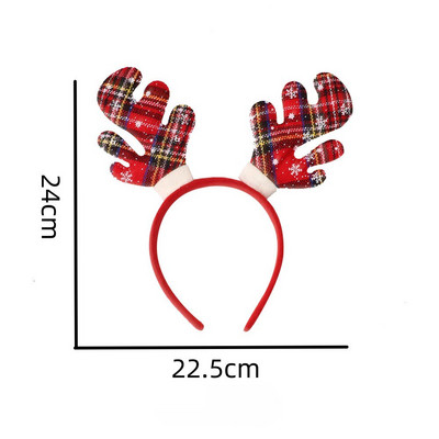 Χριστουγεννιάτικες κορδέλες Santa Tree Elk Headband Παιδικά ενήλικες Χριστουγεννιάτικα στολίδια 2023 Προμήθειες για πάρτι Δώρα Navidad