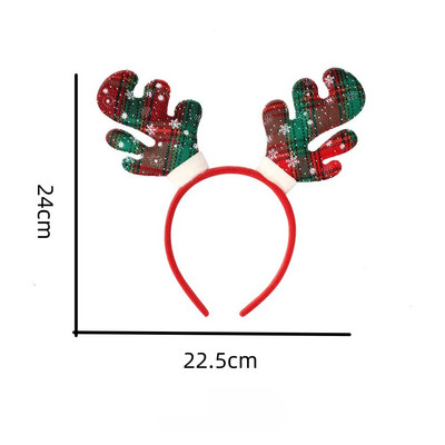 Χριστουγεννιάτικες κορδέλες Santa Tree Elk Headband Παιδικά ενήλικες Χριστουγεννιάτικα στολίδια 2023 Προμήθειες για πάρτι Δώρα Navidad