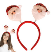 Trake za glavu za božićne snjegoviće Šešir Djeda Božićnjaka Trake za glavu Šeširi Personalizirani božićni dodaci za kosu za božićne blagdanske zabave