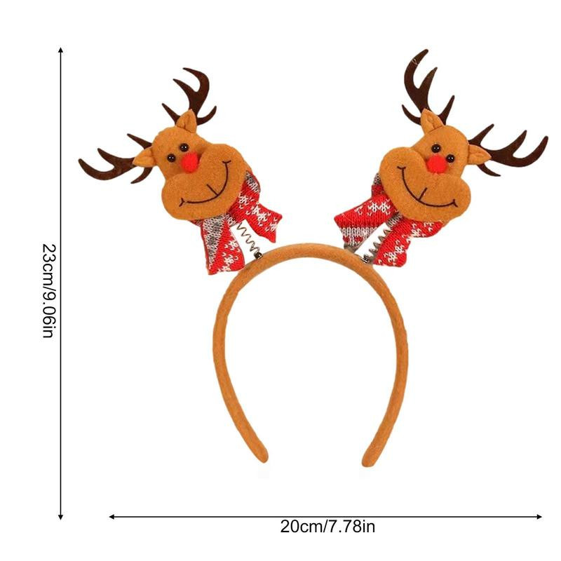 Trake za glavu za božićne snjegoviće Šešir Djeda Božićnjaka Trake za glavu Šeširi Personalizirani božićni dodaci za kosu za božićne blagdanske zabave