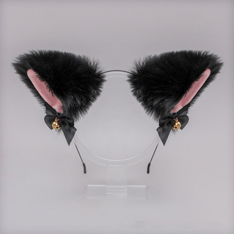 15 krāsu skaista maskarāde Helovīna kaķa ausis, kaķu ausis, kaķu ausis.