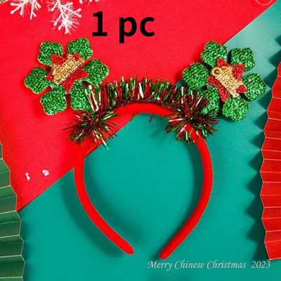 Božićne kopče za kosu u korejskom stilu Žene Slatki losovi rogovi Snjegović Ukosnice za božićnu zabavu Ukosnice za kosu Pokrivala za kosu Dodaci za kosu