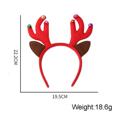 Peopeakate Jõulusarved Peapael Kaunistus jõulukink lastele Peofotograafia rekvisiidid