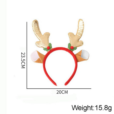 Peopeakate Jõulusarved Peapael Kaunistus jõulukink lastele Peofotograafia rekvisiidid